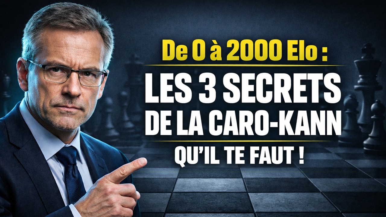 De 0 à 2000 Elo : Les 3 Secrets de la Caro-Kann qu'il te faut !