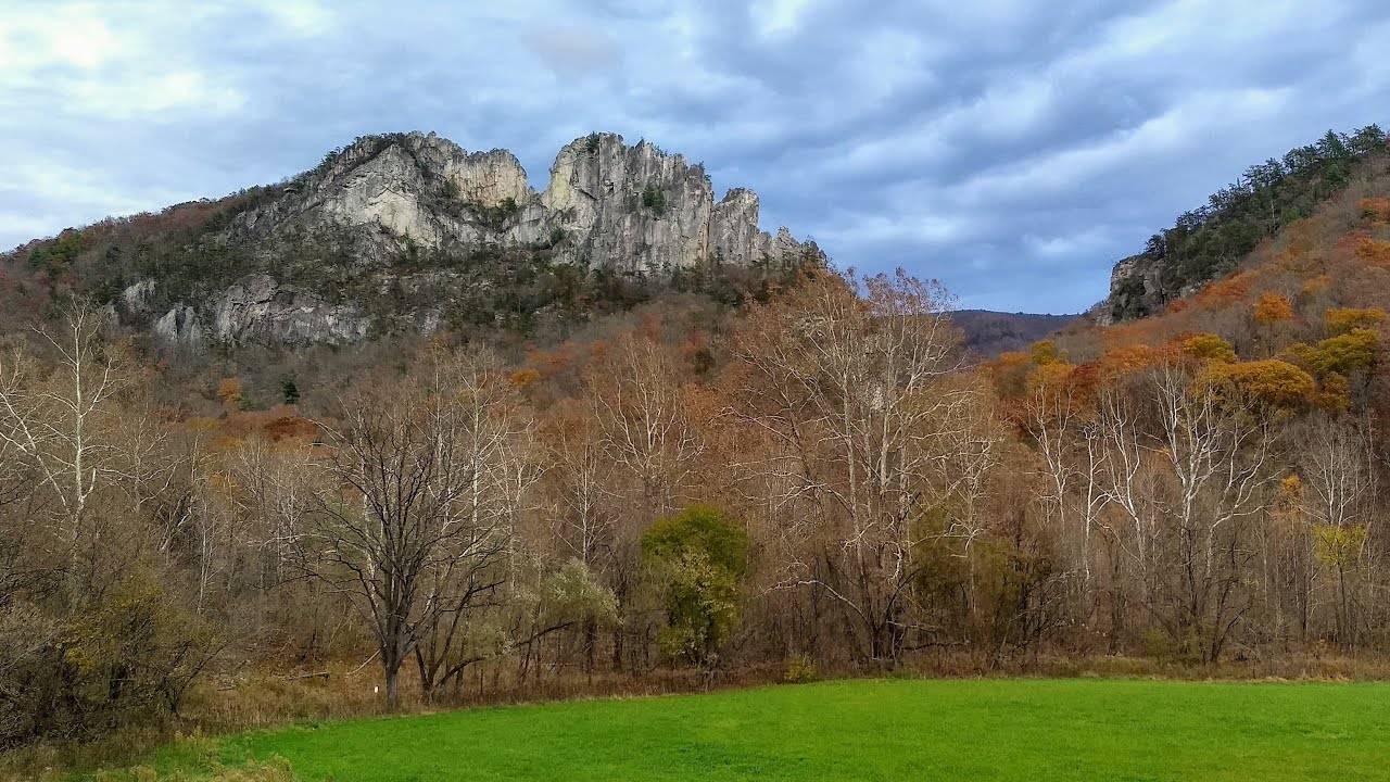 Hike up to the top of Seneca Rocks in WV