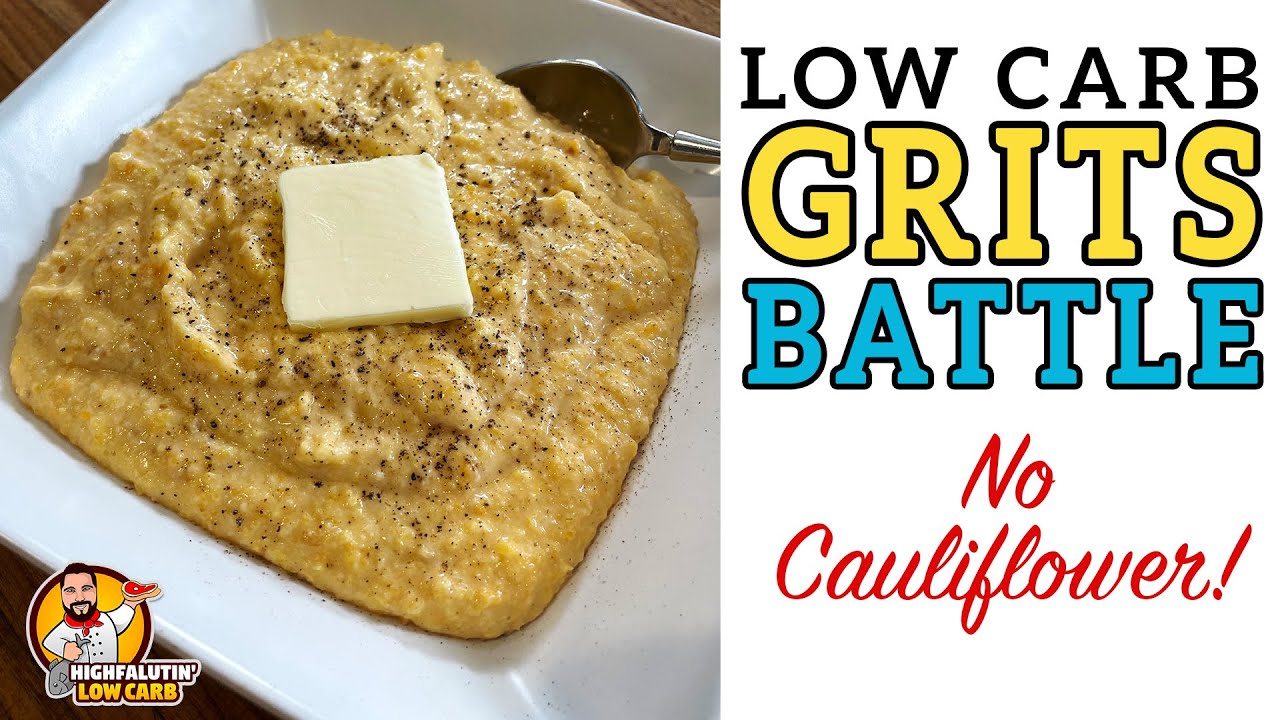Low Carb GRITS BATTLE - The BEST Southern Keto Grits Recipe!
