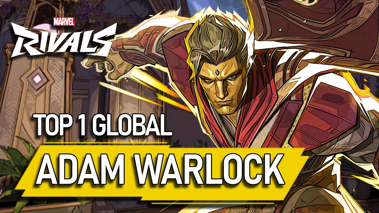 ЛУЧШИЙ ИГРОК АДАМ ВАРЛОК В МИРЕ! AdamOnlyNoChat - ПРОФЕССИОНАЛ MARVEL RIVALS