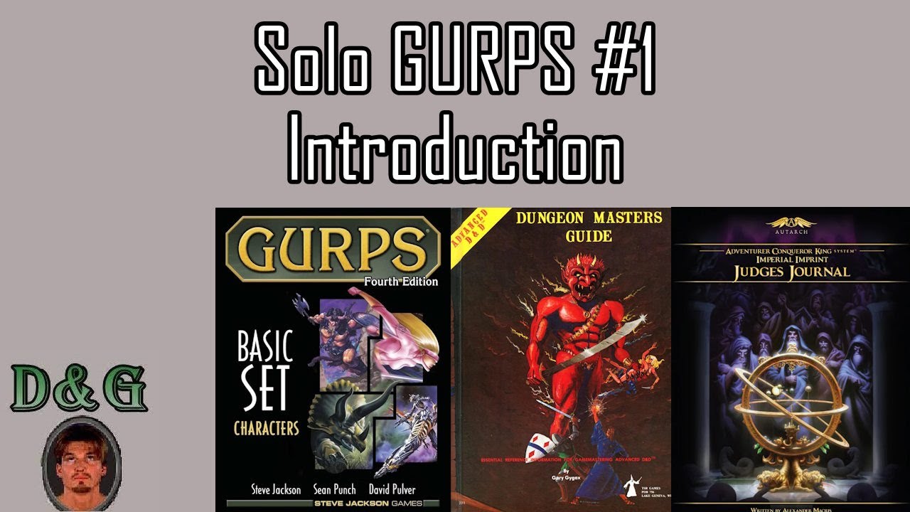 Соло GURPS #1 - Введение