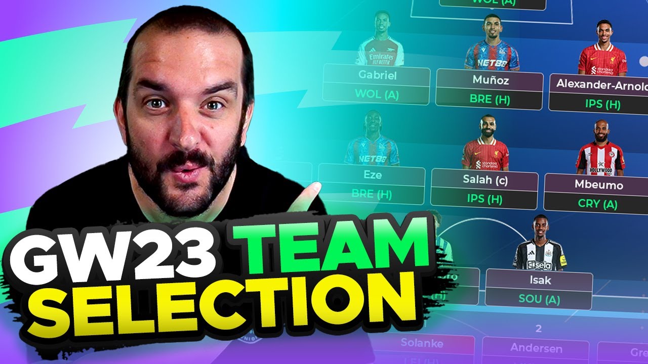 GAKPO IN? 🤔 | FPL TEAM SELECTION GAMEWEEK 23 | Fantasy Premier League Tips 2024/25