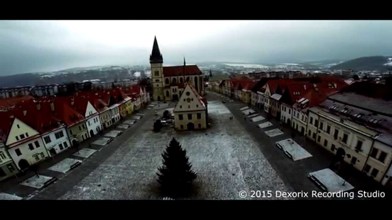 Night Flights Bardejov - Aerial Footage 2015