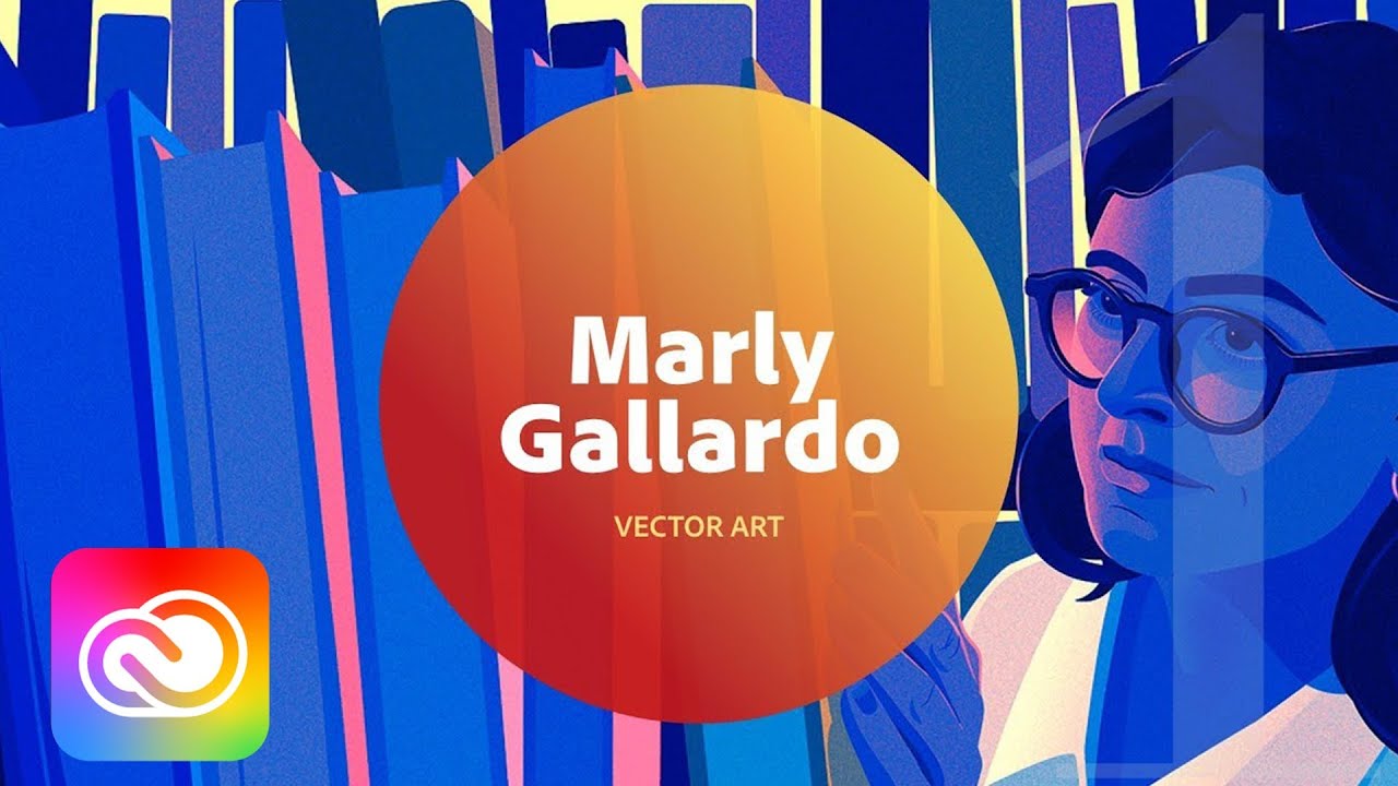 Live Vector Art with Marly Gallardo 1 of 3 | Adobe Creative Cloud