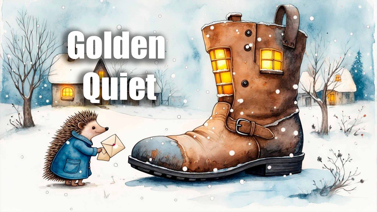 Winter Village Reading Music ❄ Calm Snowfall for Deep Focus