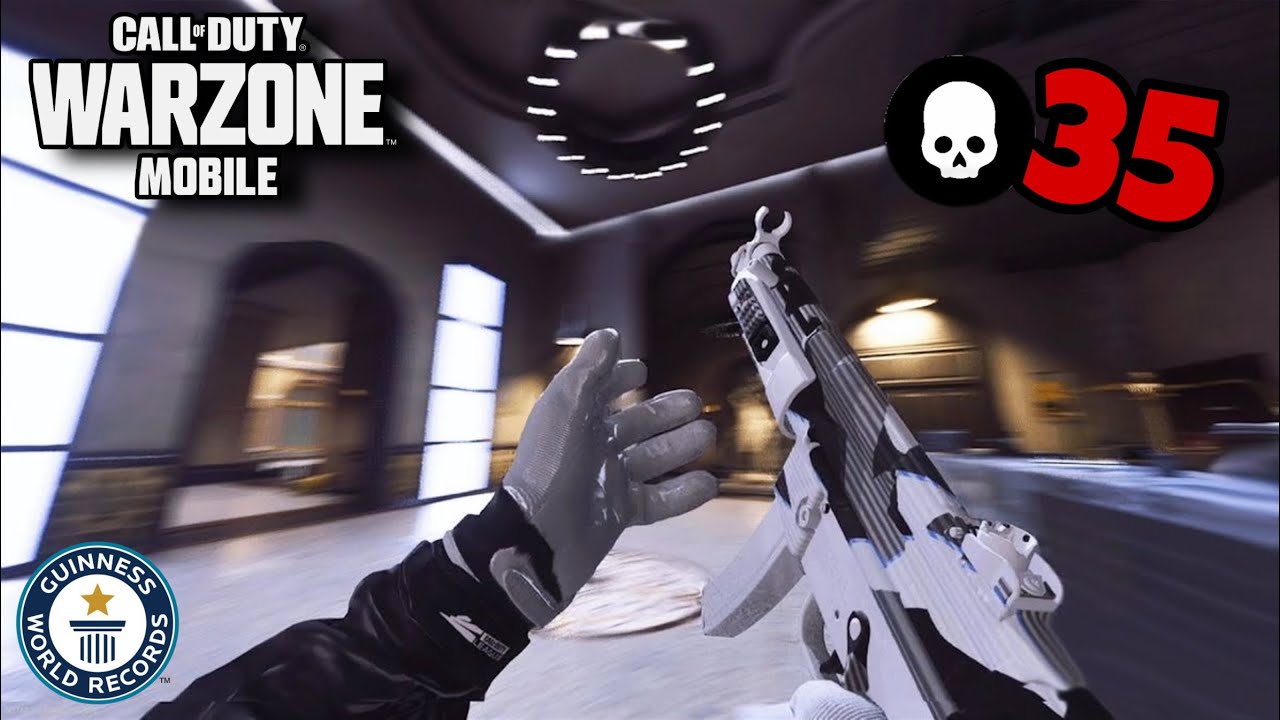 Did I beat the world record in Warzone Mobile? 35Kills