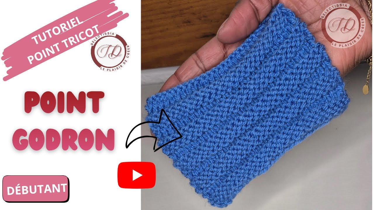 Point de Godron Au Tricot : Tutoriel complet pour débutant #tricot #pointtricot #godron