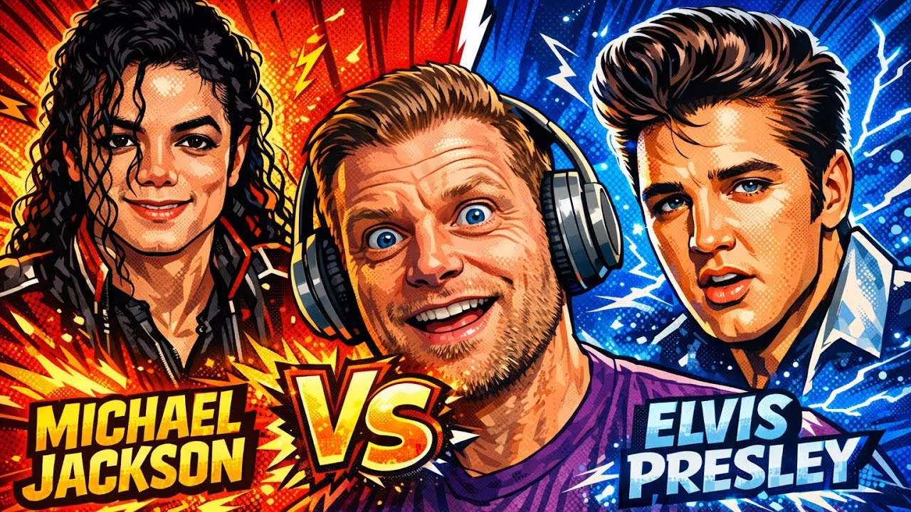Michael Jackson vs Elvis Presley - Epic Rap Battles of History - AMAZING BATTLE! #erb #reactionvideo