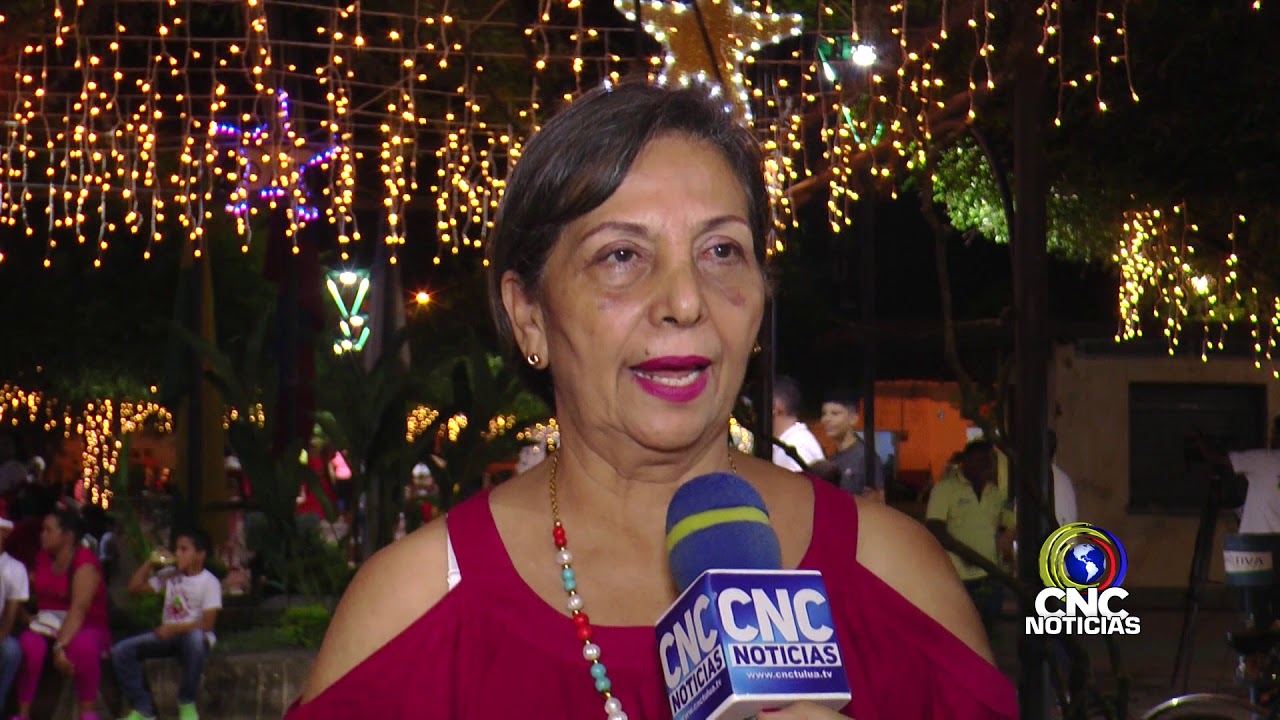 Se encendieron las luces navideñas en zarzal