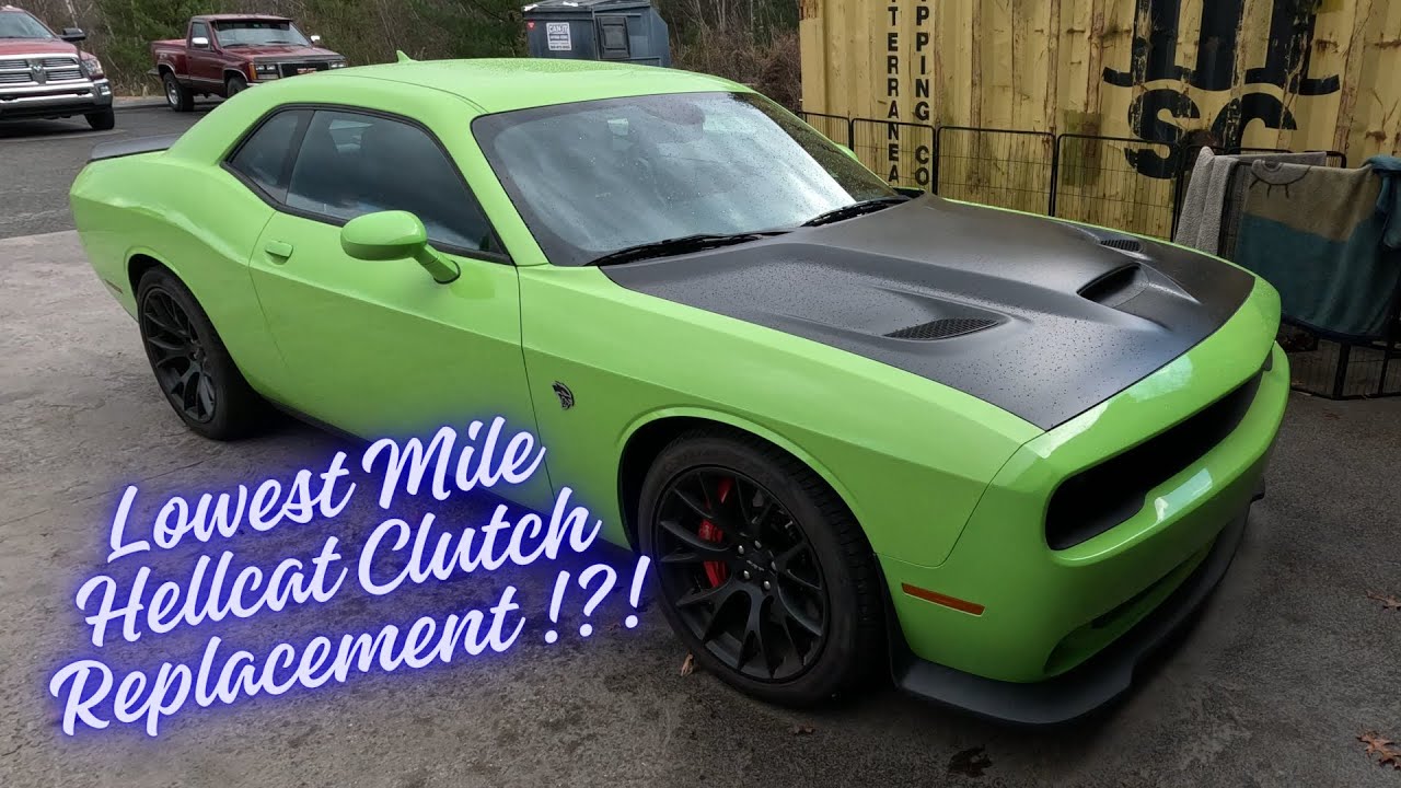 2015 Challenger Hellcat Clutch Replacement - Start to finish!