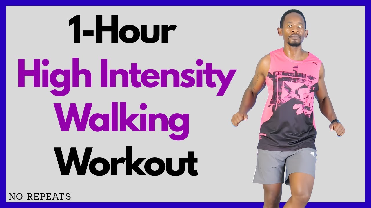 NO REPEATS High Intensity Walking Workout - Full Body Fat Burn