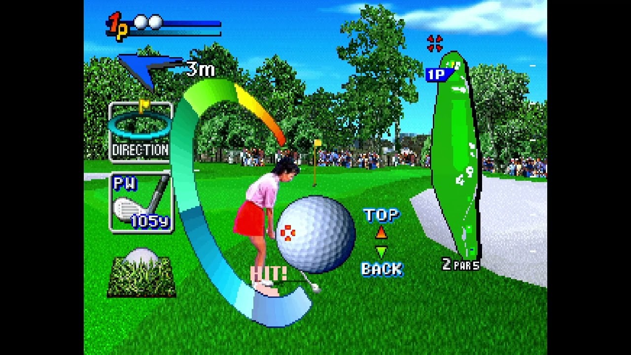 MiSTer FPGA Arcade Sega Titan Video ST-V - Pebble Beach The Great Shot