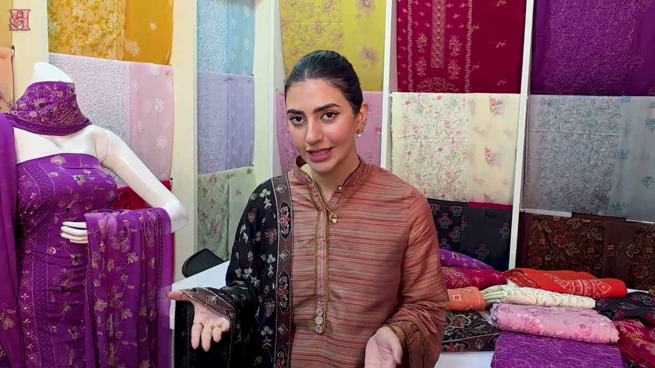 Premium Karandi Embroidered Newly Launched Designs 3PC Unstitched Collection | Embroidered Shawls