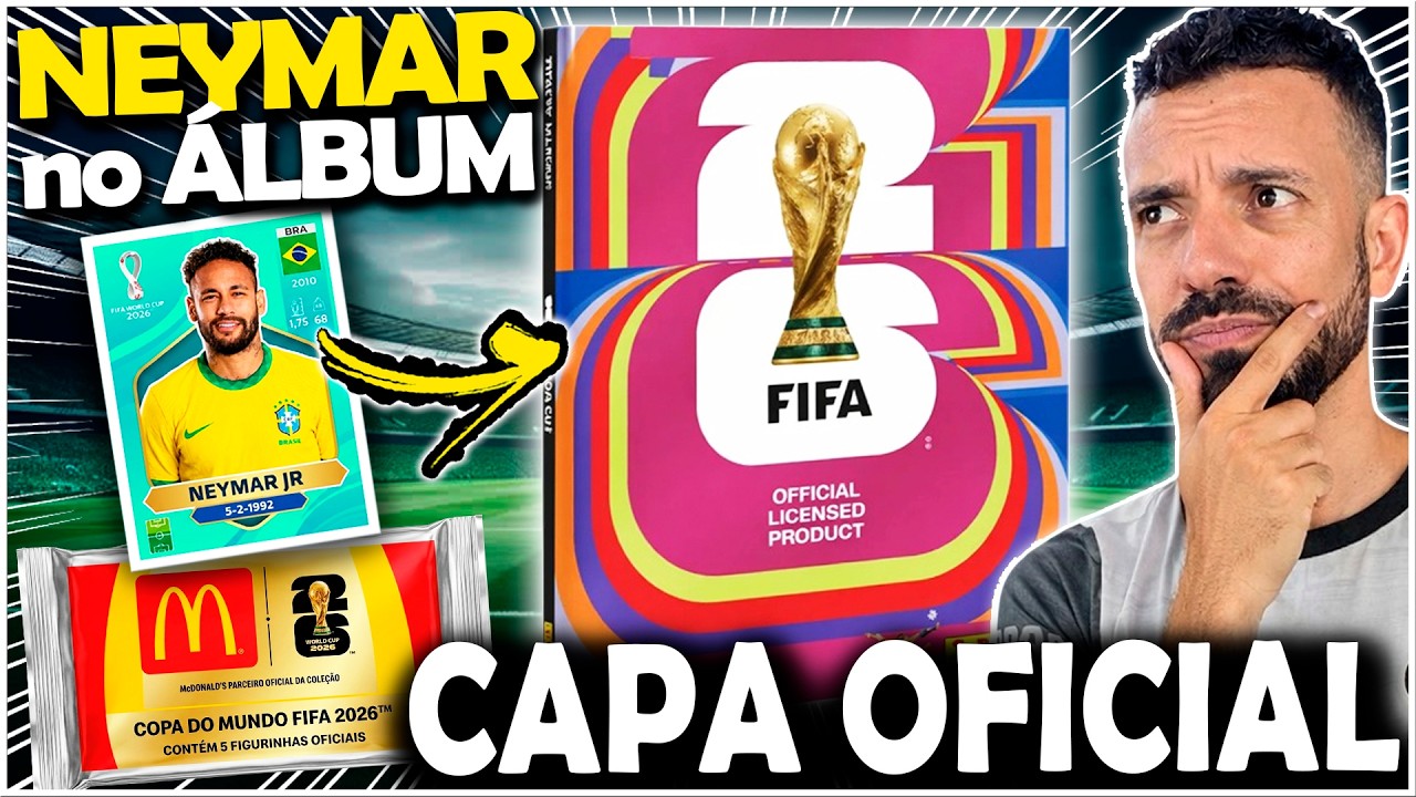 7 NOVIDADES ATUALIZADAS do ÁLBUM da COPA DO MUNDO 2026 em UM VÍDEO - Figurinhas Panini