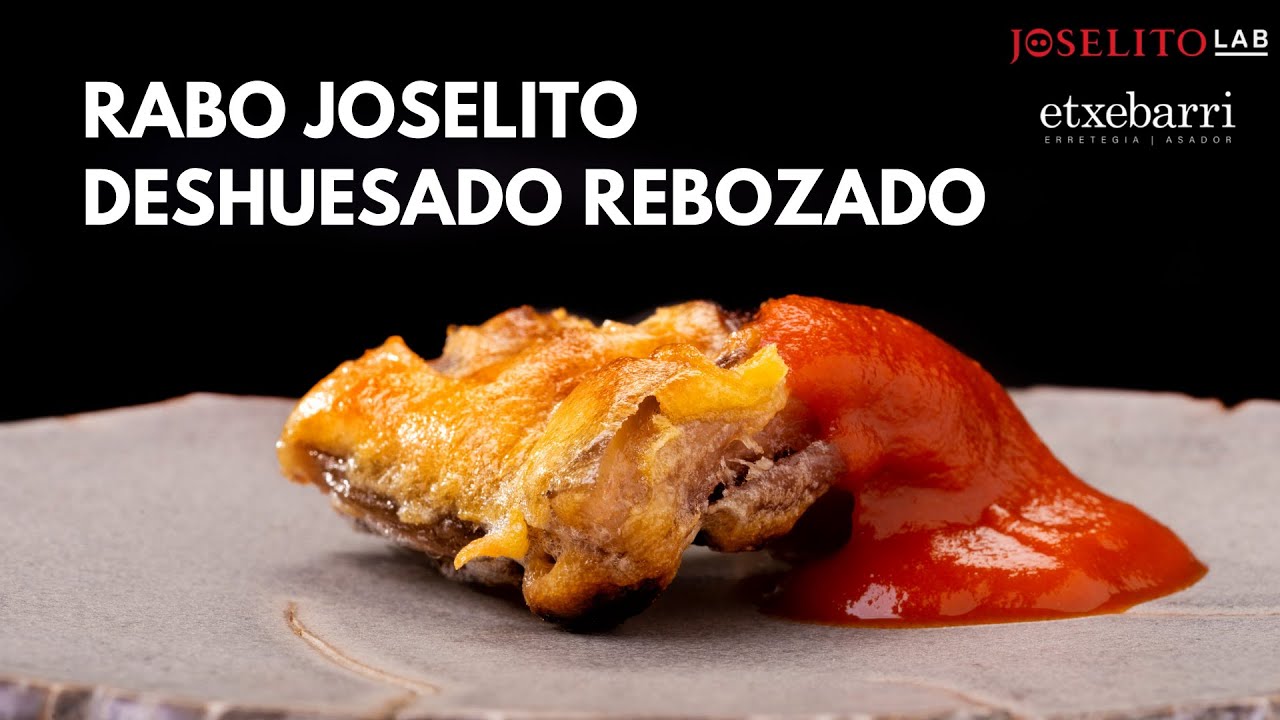Rabo Joselito deshuesado rebozado - Joselito LAB Etxebarri