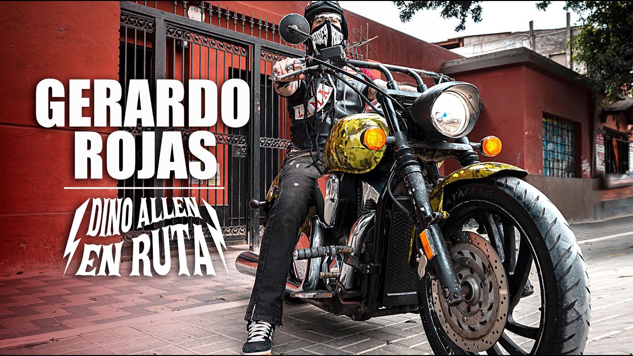 DINO ALLEN EN RUTA / Invitado GERARDO ROJAS #custom  #hellsangelsmcperu #gz150