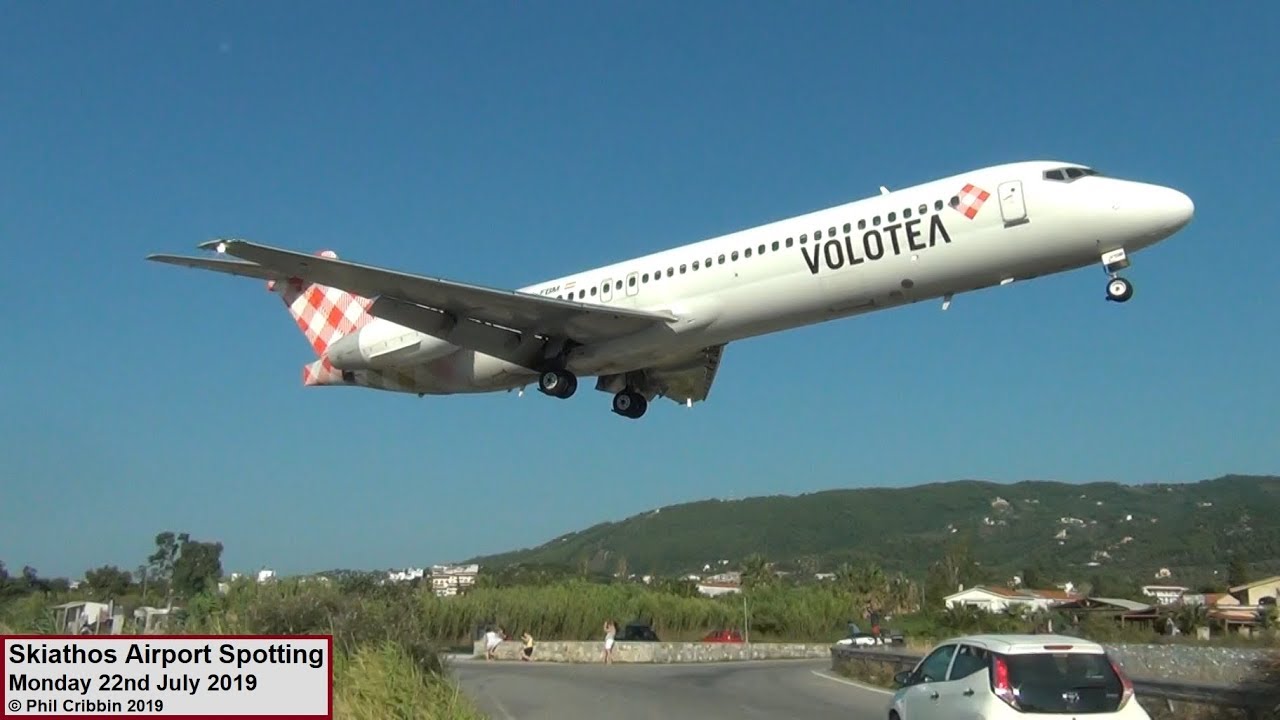 Skiathos Airport Spotting - 22nd July 2019
