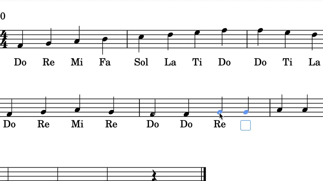 Sight Reading with Do-Re-Mi