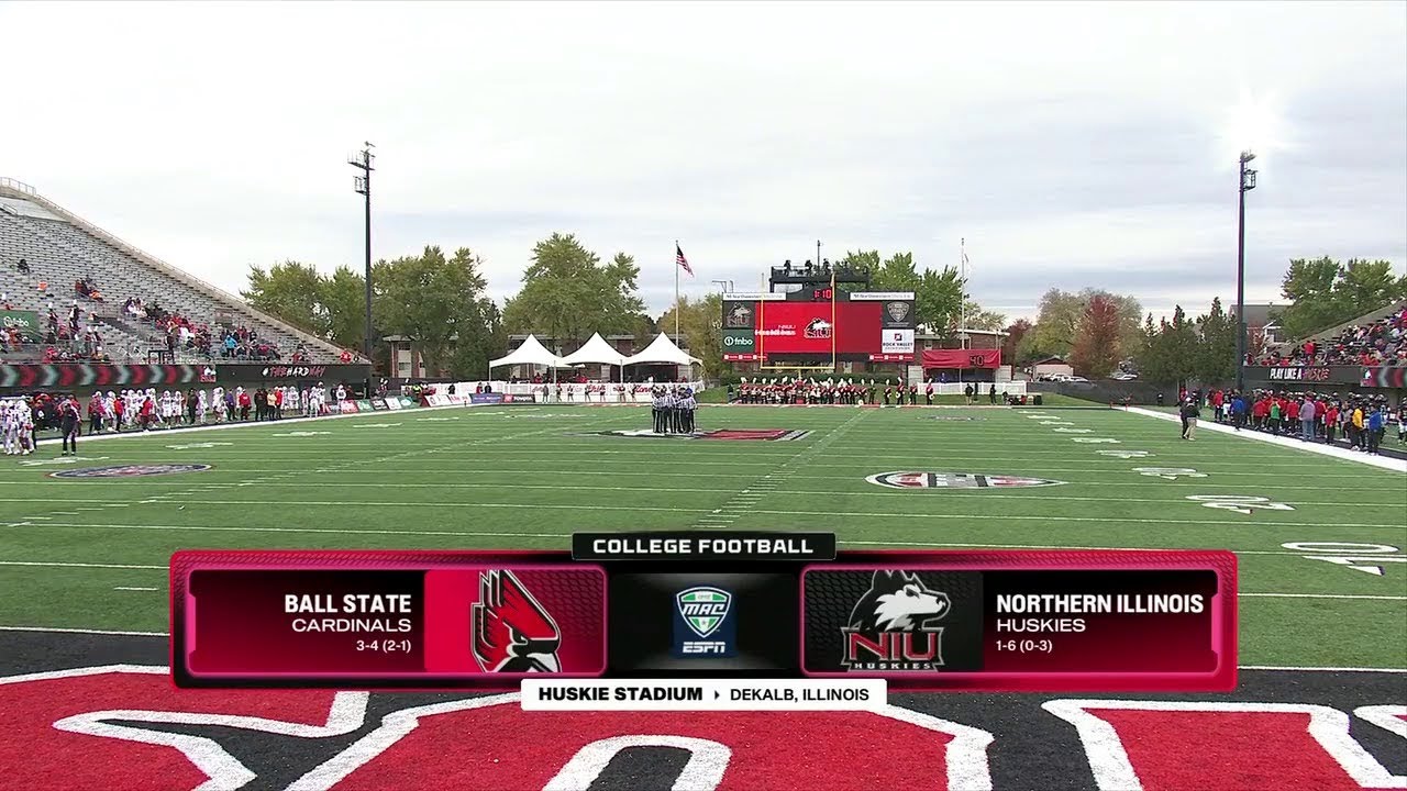 NCAA Football 2025: Ball State at Northern Illinois