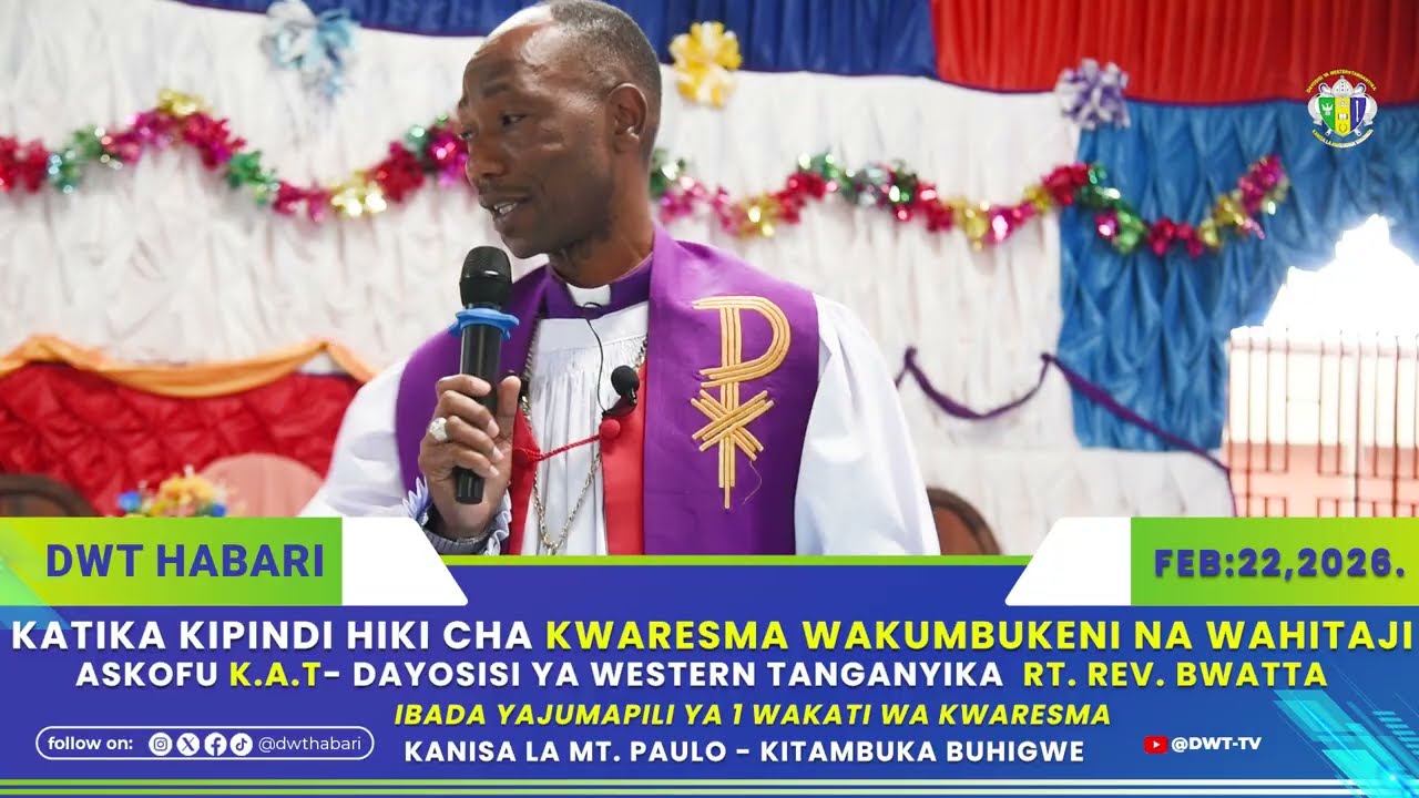KWARESMA HII WAKUMBUKENI WAHITAJI WALIOPO VITUO VYA WATOTO WENYE MAHITAJI MAALUM BISHOP DWT - BWATTA