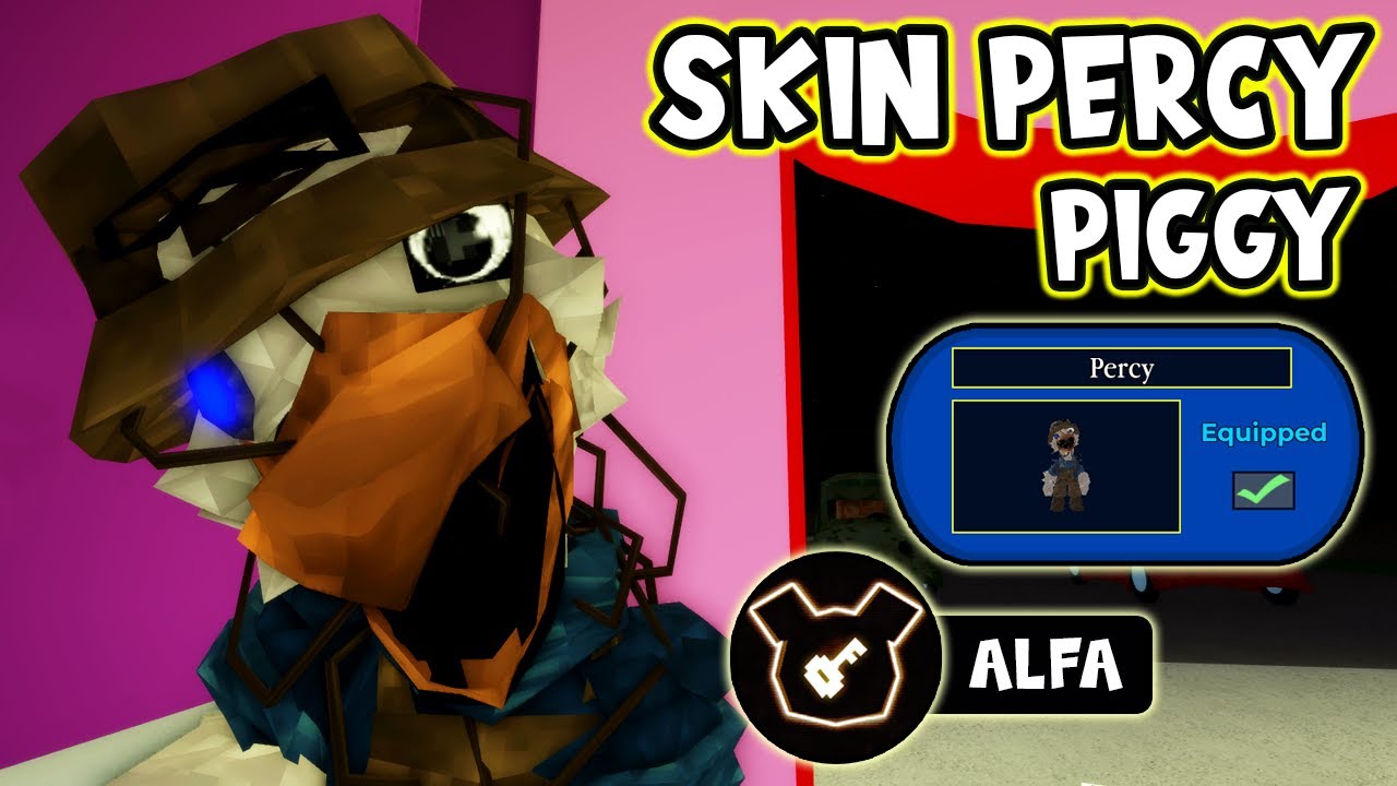CÓMO CONSEGUIR la SKIN de PERCY *GRATIS* en PIGGY ¡Y SIN PIG 64!