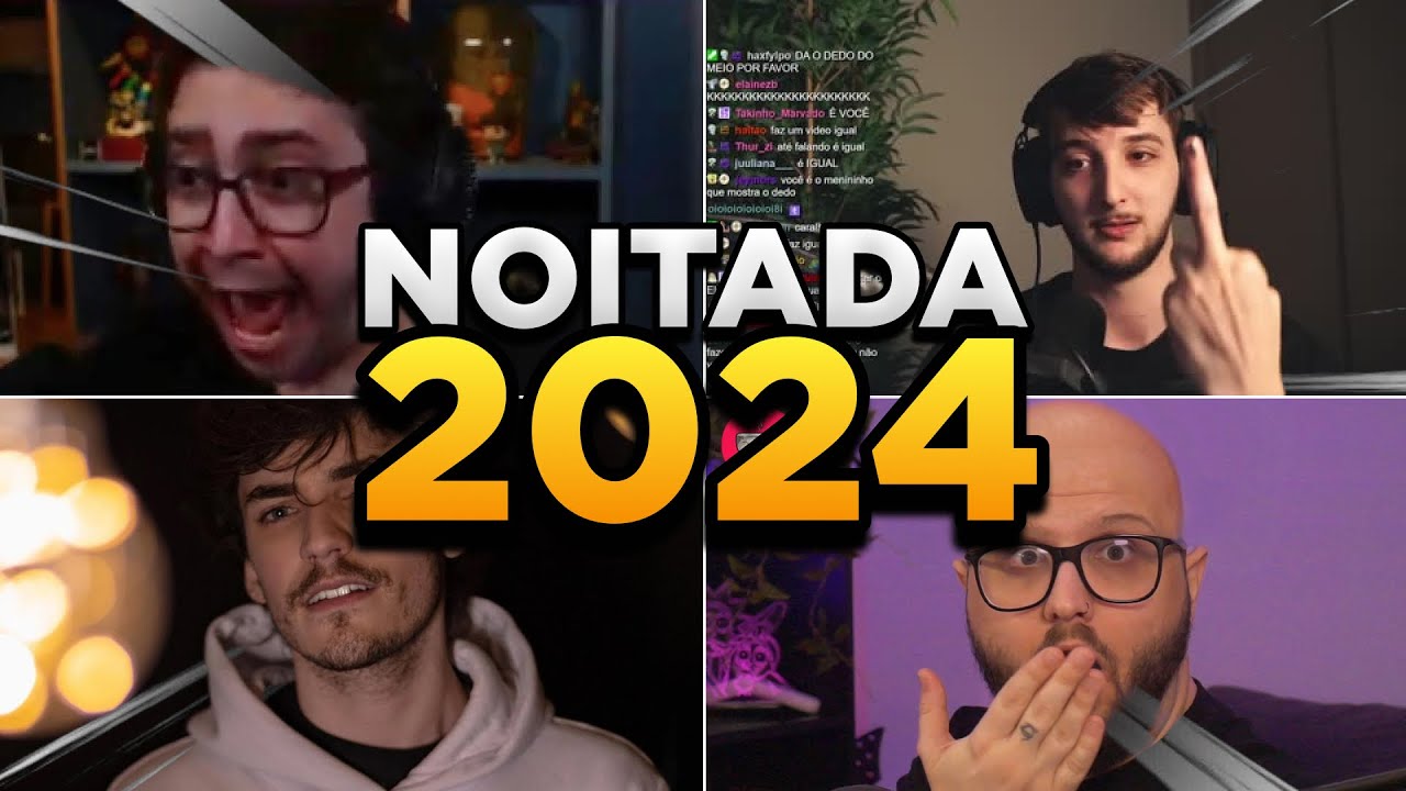 RETROSPECTIVA - MELHORES MOMENTOS DA NOITADA EM 2024! (ESPECIAL 1K)