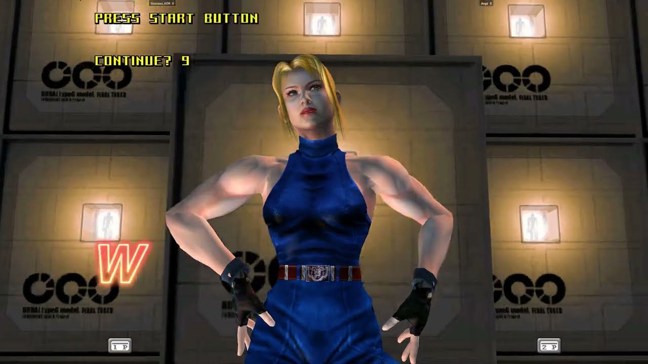 Virtua Fighter 4 Final Tuned FT5 Gazuaaa KOR (Akira, Lau, Jeffrey) vs Angz (Sarah, Jacky)