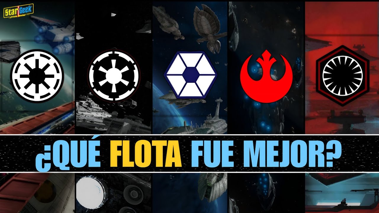 ¿Qué FACCIÓN de Star Wars Tiene la Mejor FLOTA ESTELAR?