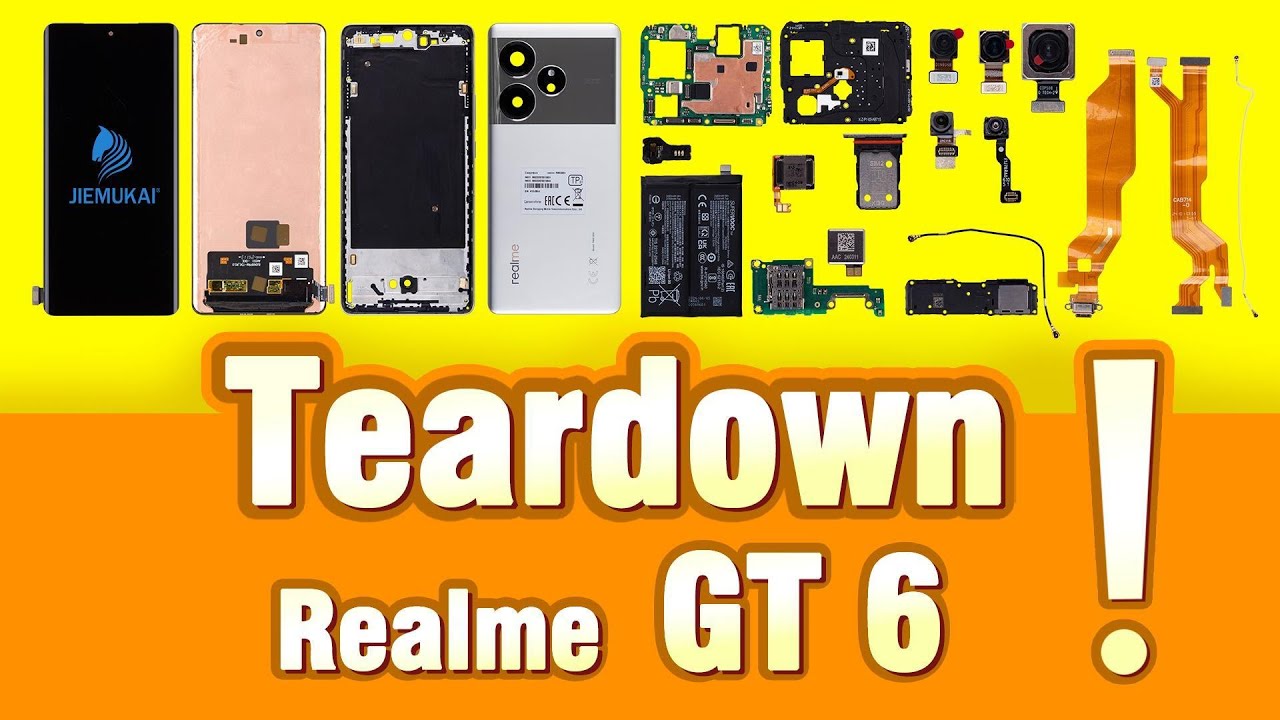 Разборка Realme GT 6 | Полная разборка Realme GT 6