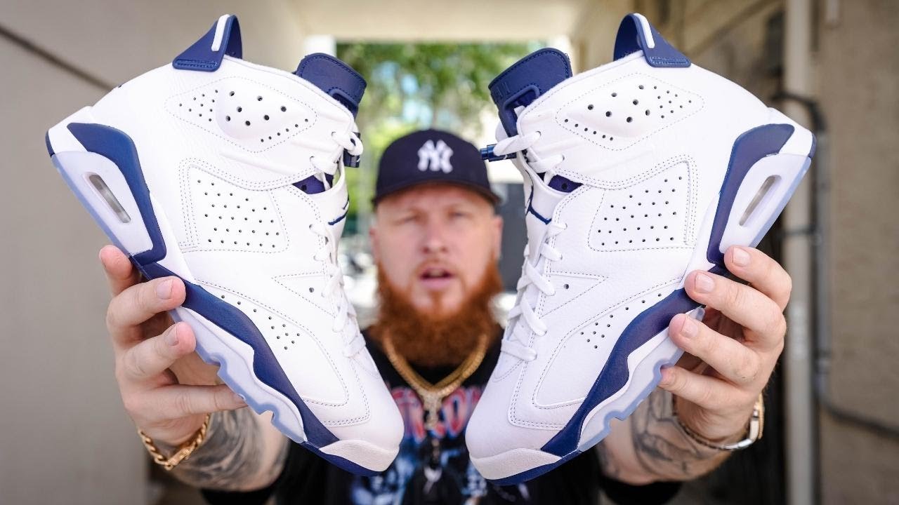 I ALMOST FORGOT ABOUT THE JORDAN 6 MIDNIGHT NAVY SNEAKERS! (Early In Hand Review)