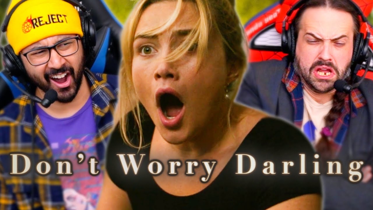 DON’T WORRY DARLING MOVIE REACTION! First Time Watching! Full Review | Harry Styles | Ending