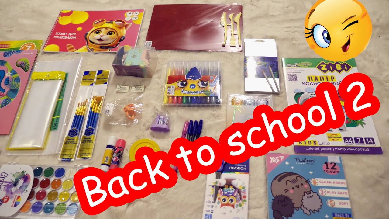 VLOG И снова back to school. Покупаем канцелярию в новую школу
