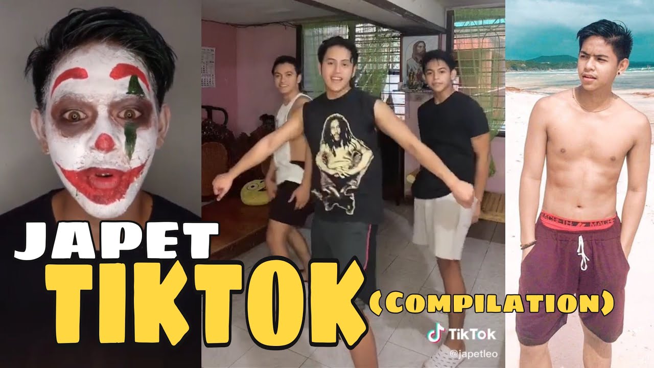 JAPET LEO CAPUNO'S TIKTOK WITH GLESTER CAPUNO)💦💦| CAPUNO BROTHERS