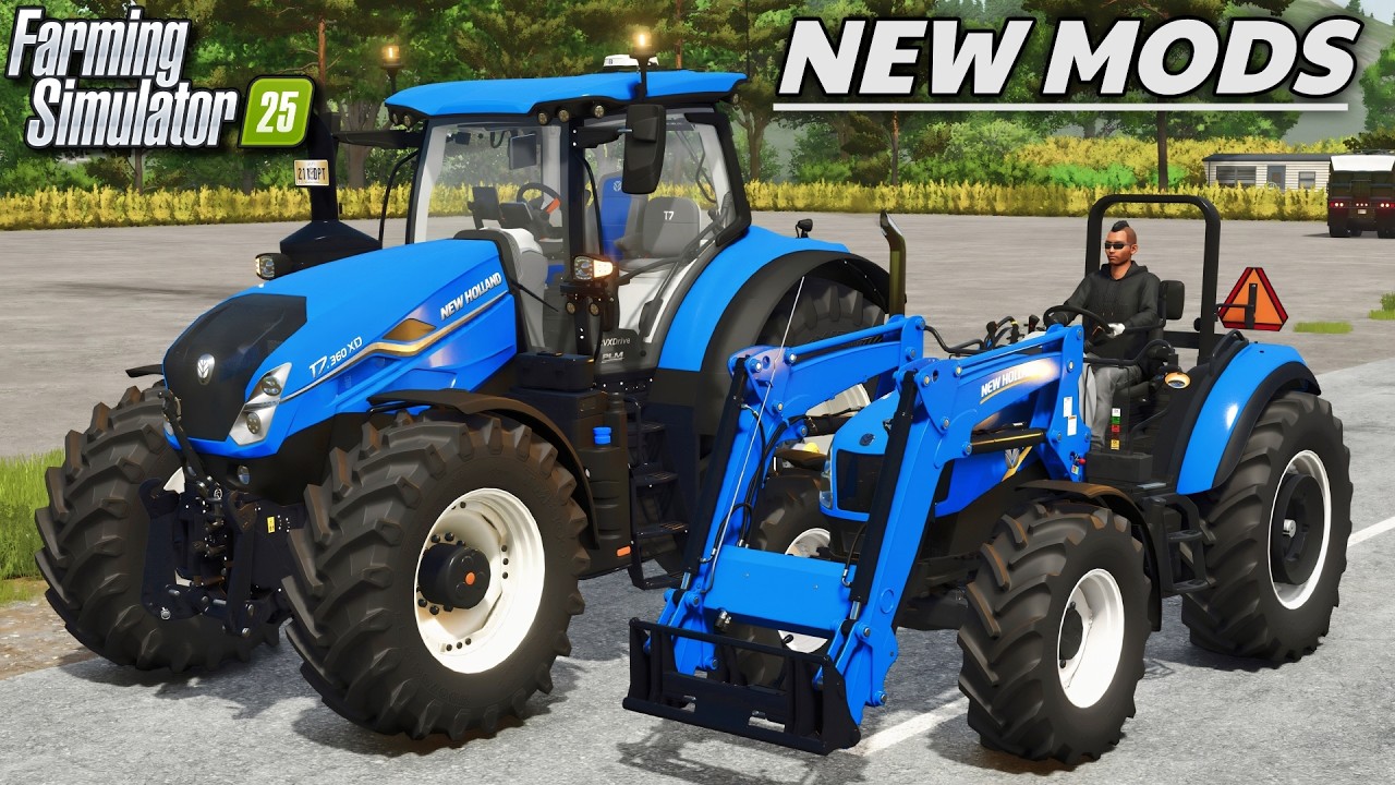 New Mods - NH T7 & T6, 4x New Maps, & Lexion 560-590 US Update! | FS25 Mods