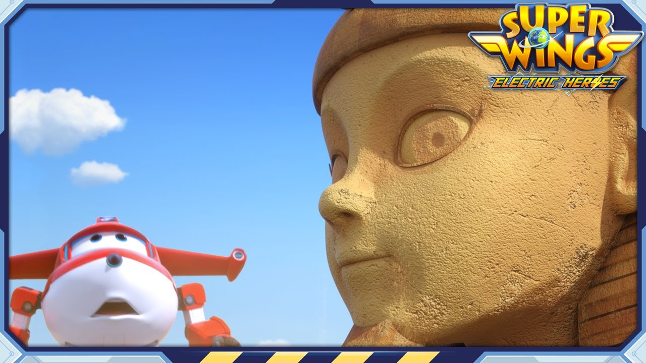 [SUPERWINGS8] The Sphinx Awakens | Superwings Electric Heroes | S8 EP08