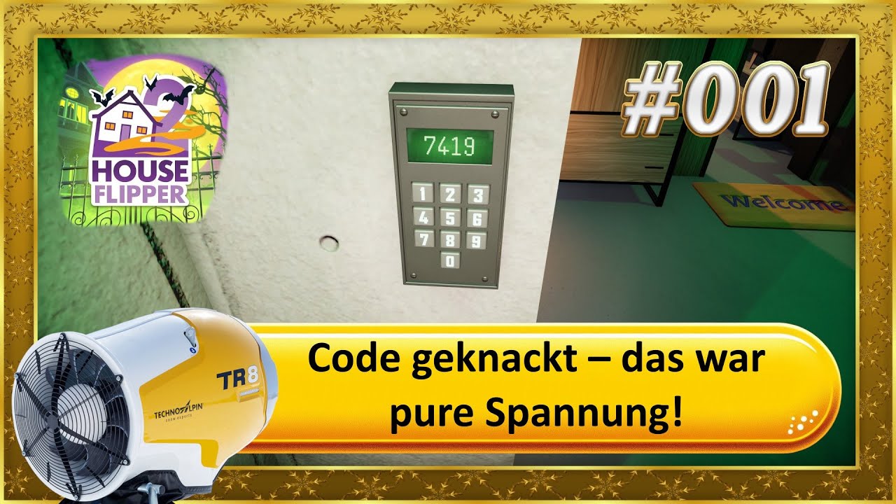 House Flipper 2. Code geknackt – das war pure Spannung! #001