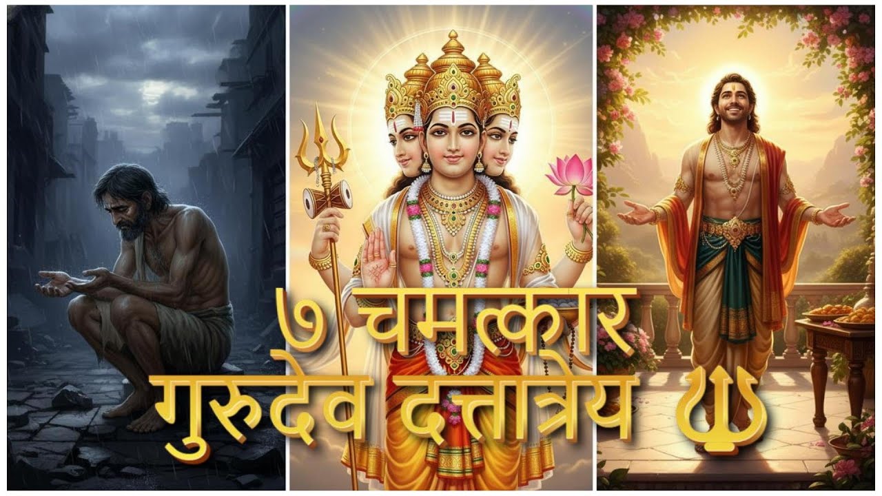 ७ चमत्कारगुरुदेव दत्तात्रेय 🔱