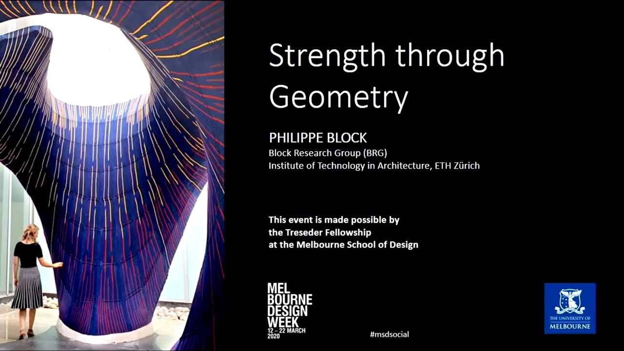 Philippe Block: Strength through Geometry