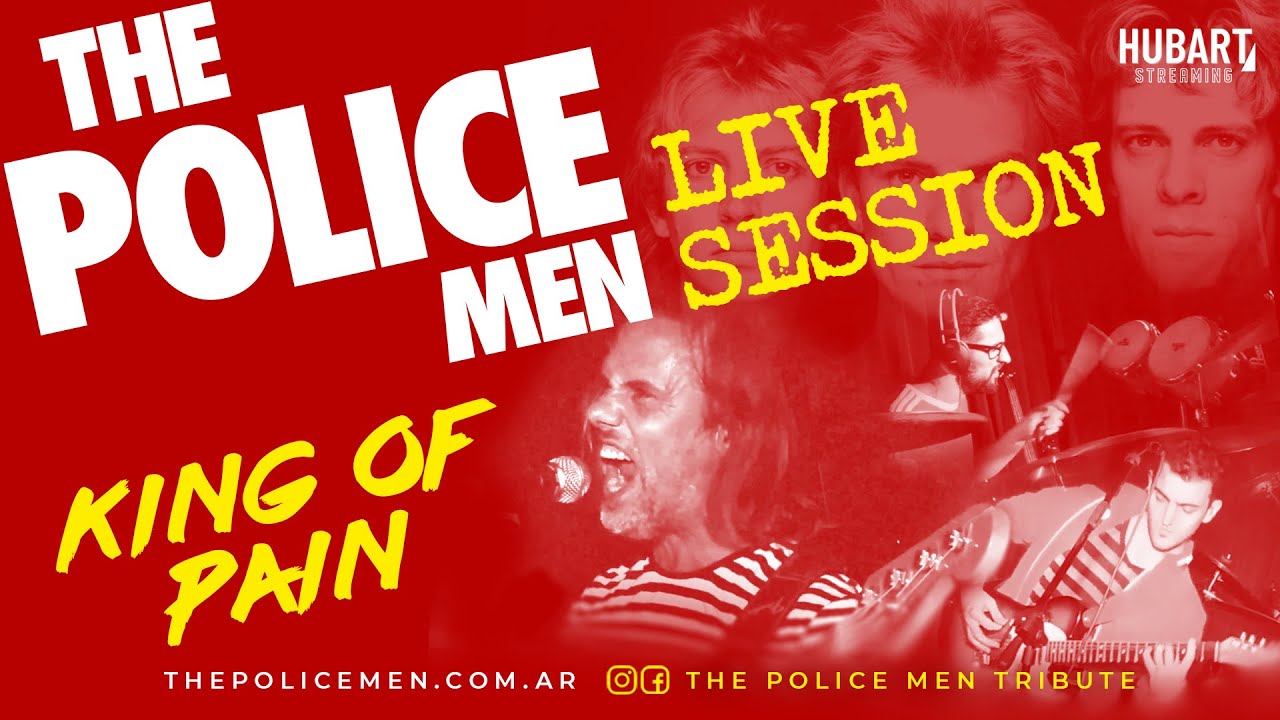 KING OF PAIN (cover) The Police Men | The Police tribute band | LIVE SESSION
