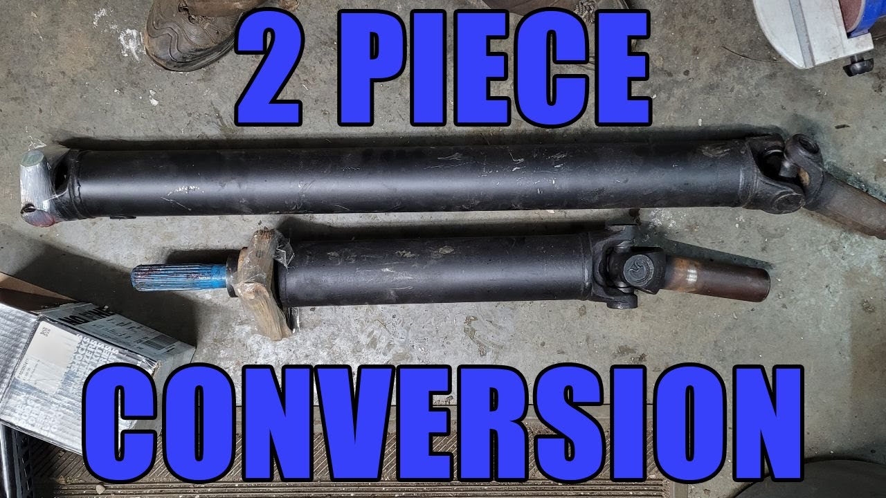 2 Piece Driveshaft Conversion | 2007 Silverado