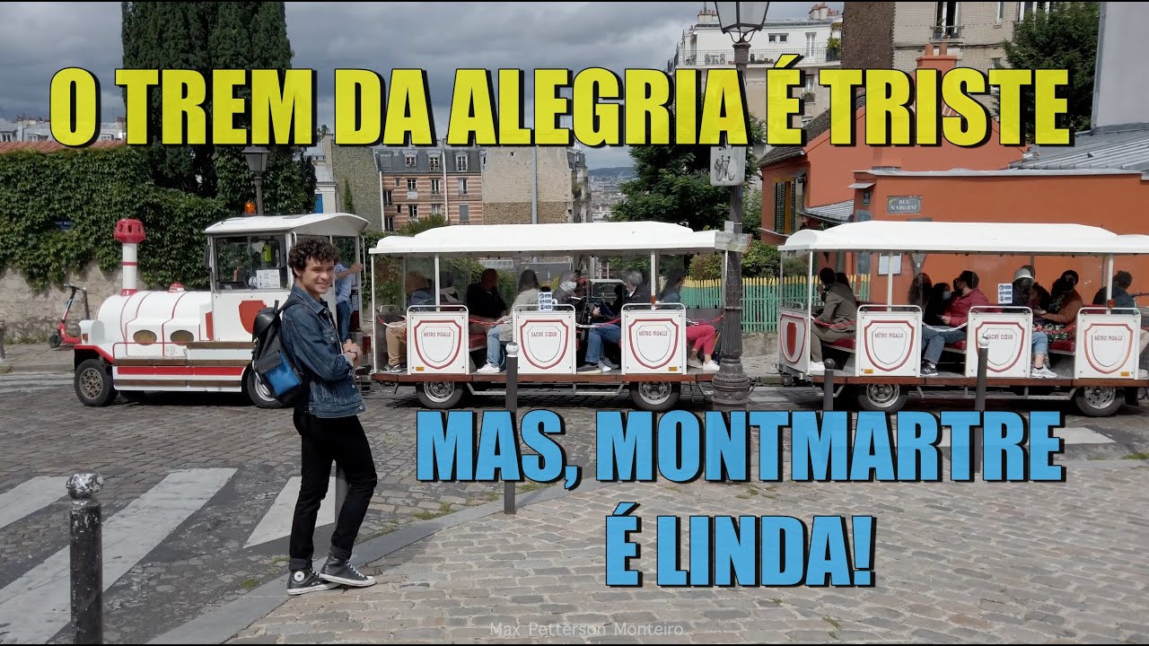 MANGANDO E CONHECENDO UM POUCO DE MONTMARTRE