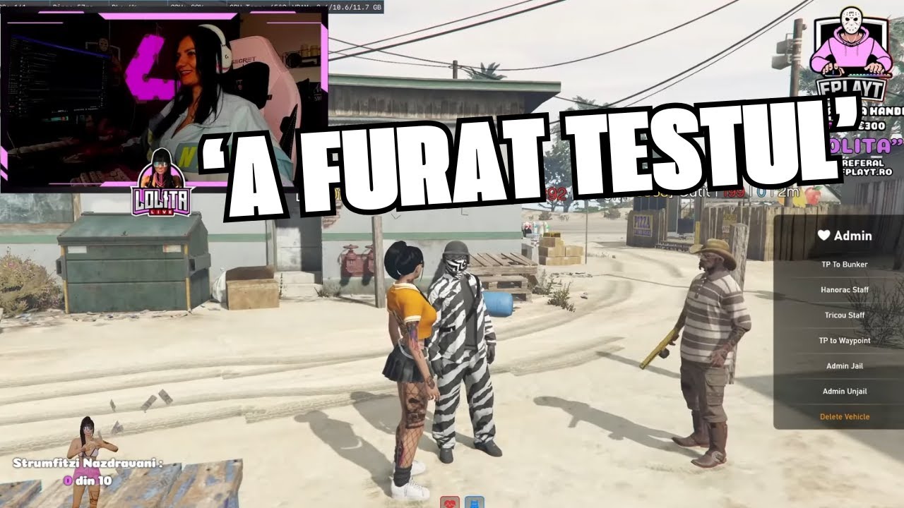 COPIL FRAUDEAZA TESTUL PE FPLAYT SI VORBESTE URAT CU ADMINUL LOLITA?!