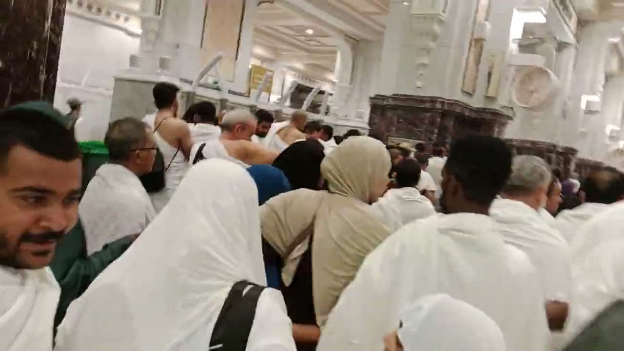 صفا اور مروہ کے چکر کی ویڈیو 