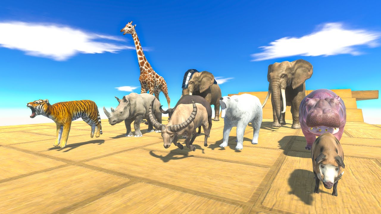 MAMMALS NEIGHBORS attack ROCKET ELLIE ARBS Animal Revolt Battle Simulator