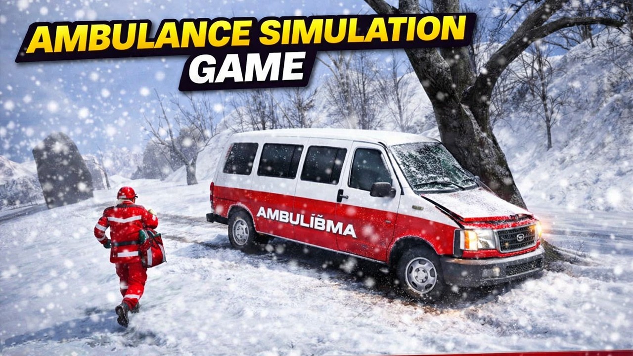 Snowy Road Turns Deadly! Car Crash & Ambulance Rescue