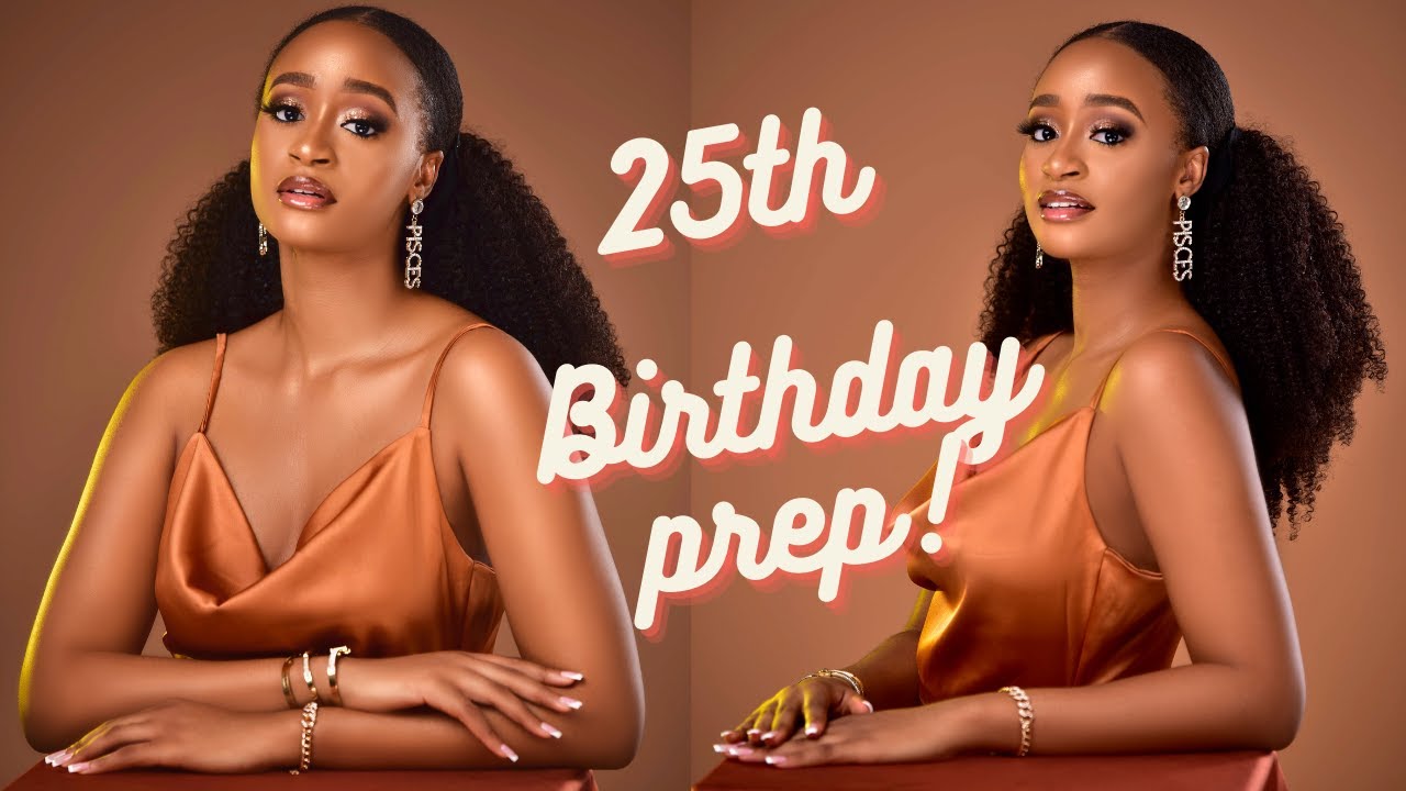 25TH BIRTHDAY PREP IN LAGOS | Jelly pedi for the first time | Photoshoot | Lash extensions etc