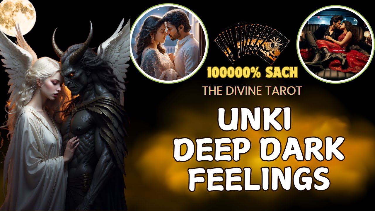 ❤️UNKI DEEP DARK FEELINGS | HIS CURRENT FEELINGS TODAY | HINDI TAROT CARD READING | THE DIVINE TAROT