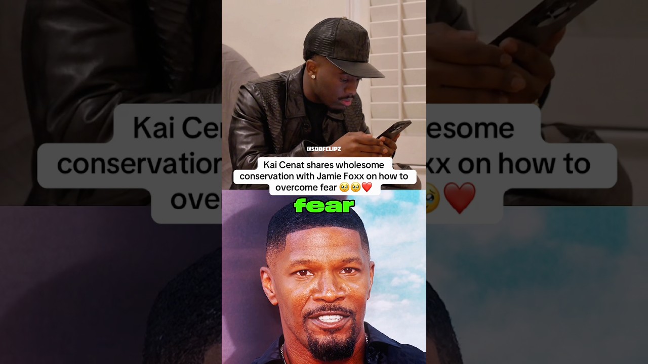 Jamie Foxx Tells Kai Cenat How To Overcome Fear ❤️