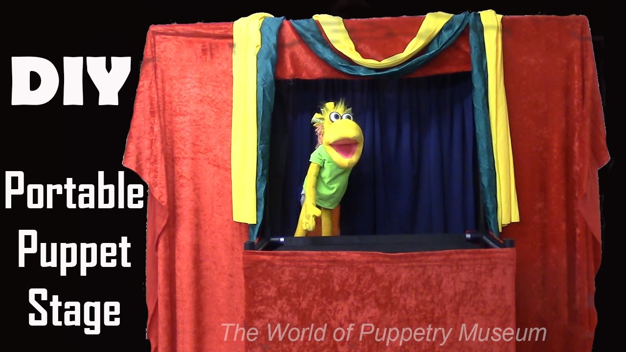 How To Build a Portable Puppet Stage