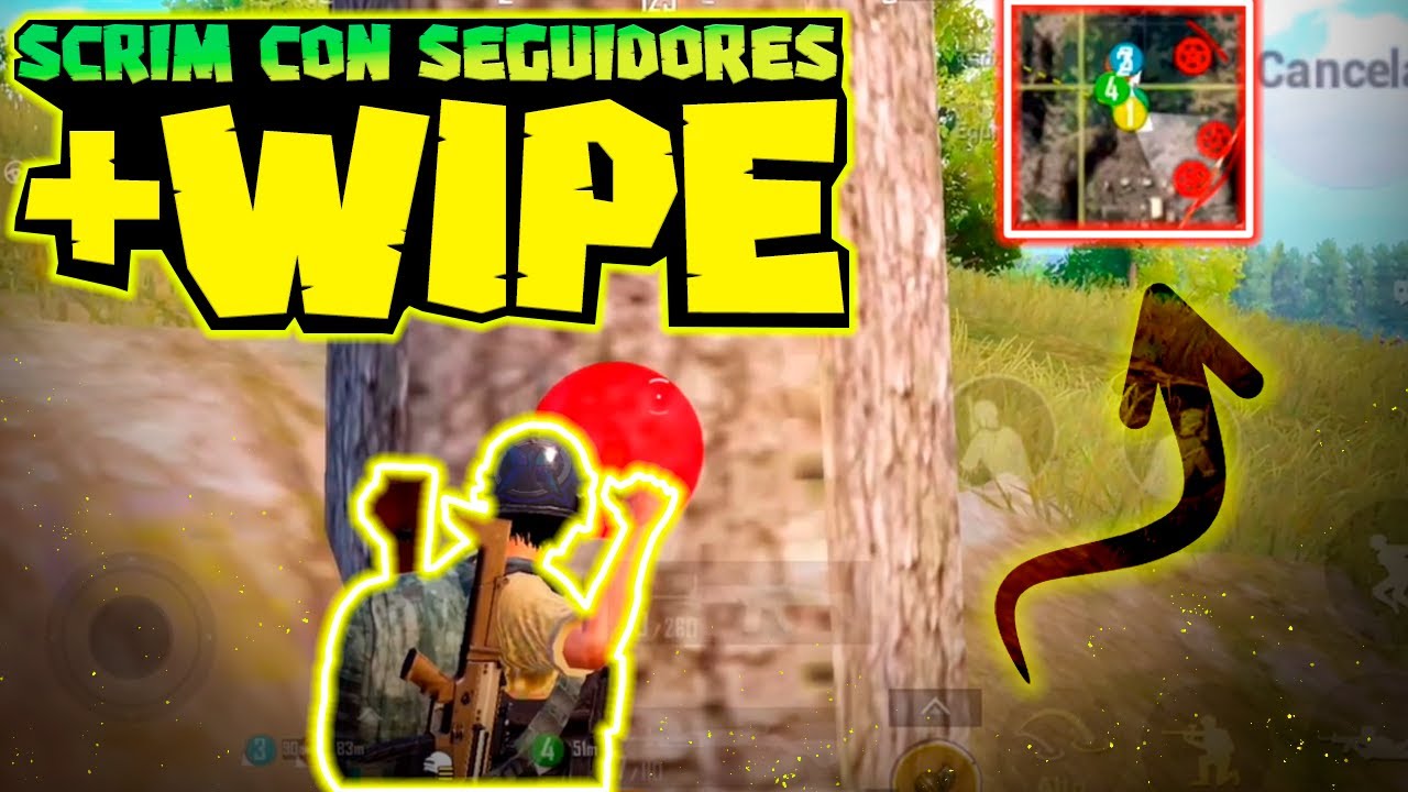 WIPE EN SCRIM CON SEGUIDORES 💥 - PUBGM / MITEK